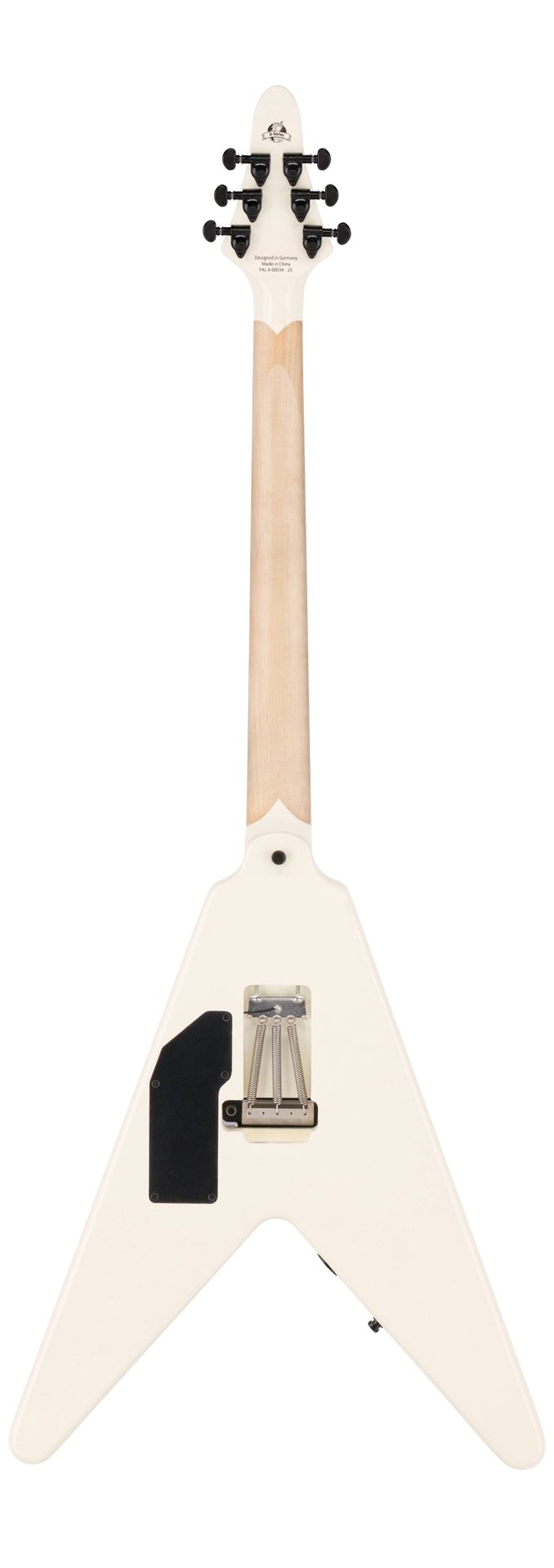 Artist Line Breaker WH-1 - Solid Creme White High Polish E-Gitarre